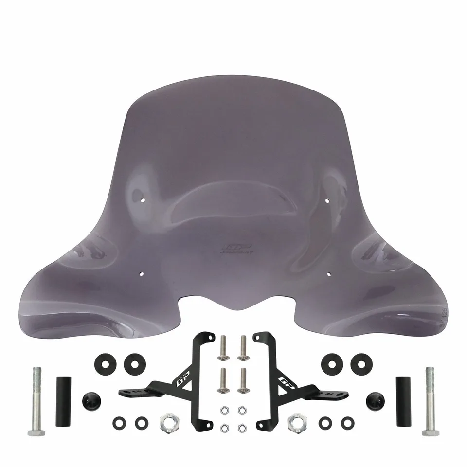 GP KOMPOZİT HONDA SH 125 2024-2025 UYUMLU ÖN CAM FÜME ürün görünümü 3