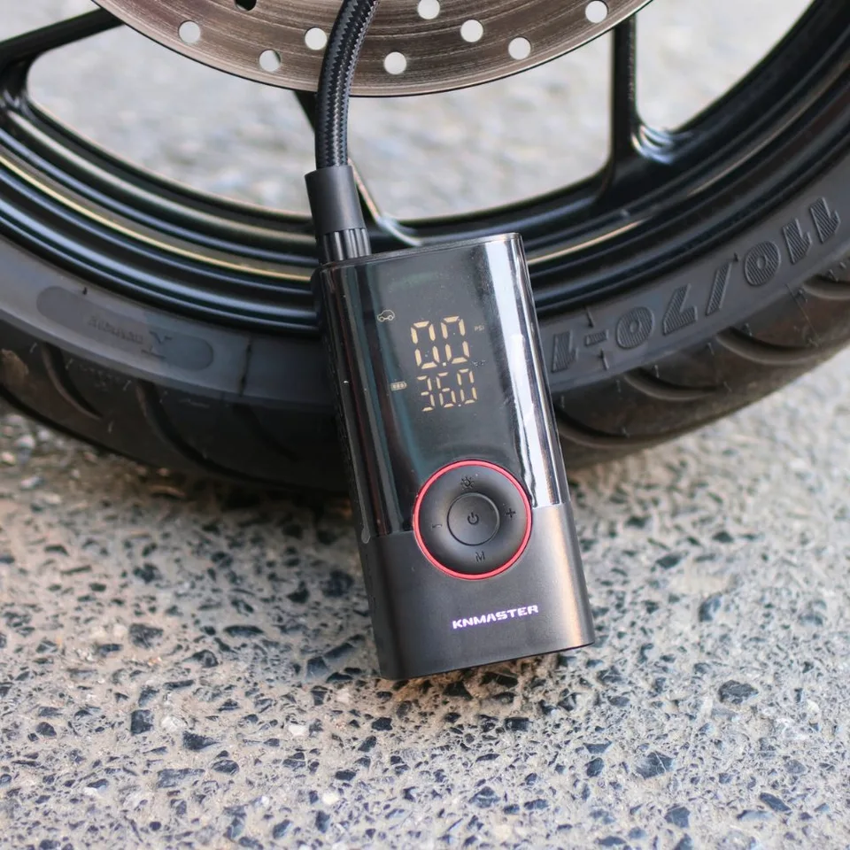 KNMASTER LP200 – 150 PSI DİJİTAL GÖSTERGELİ ŞARJLI HAVA POMPASI ürün görünümü 13