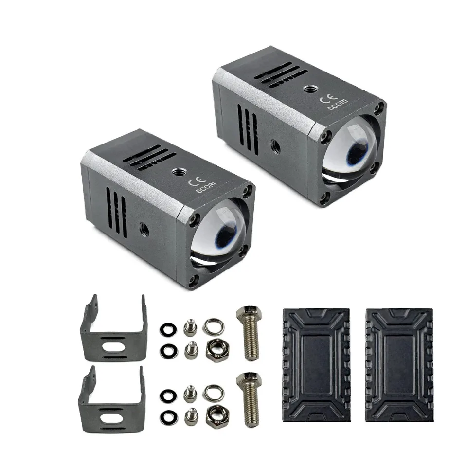 KNMASTER SCORİ 20W 3 RENKLİ MOTOSİKLET LED SİS FARI ürün görünümü 3