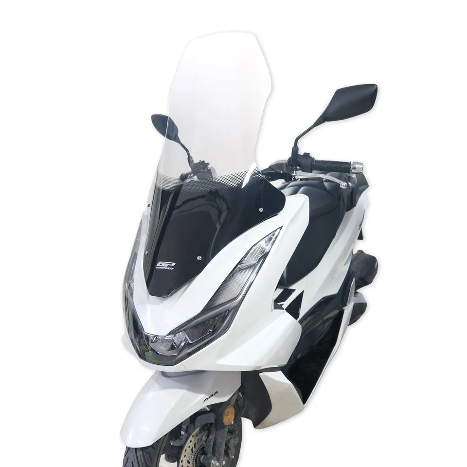 GP KOMPOZİT HONDA PCX 125 2021-2024 UYUMLU ÖN TUR CAMI ŞEFFAF ürün görünümü 6