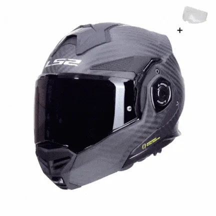 LS2 ADVANT X KARBON MAT KASK ürün görünümü 4